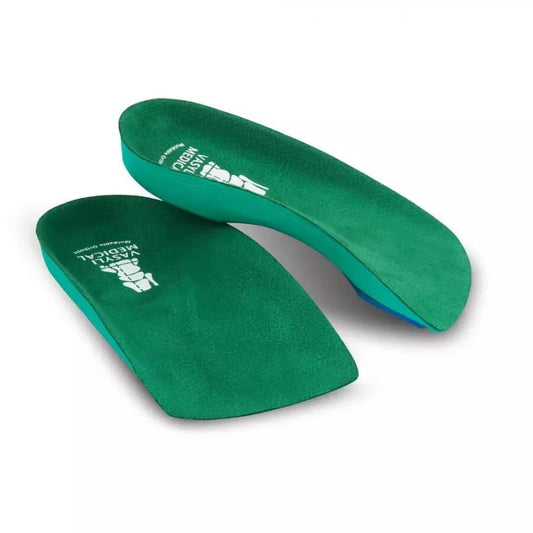 Vasyli 3/4 Length Orthotics Soft Density Insole