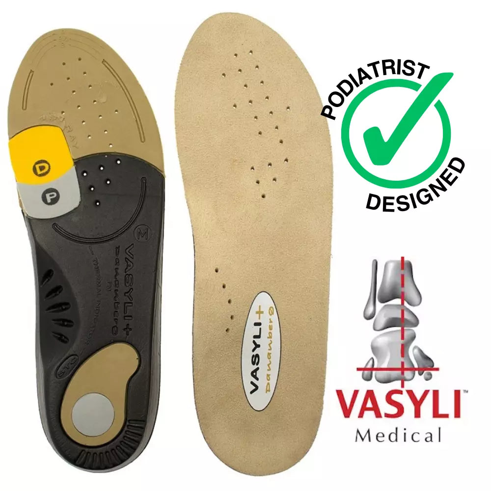 Vasyli Dananberg Orthotics Insoles Toe Removable Back Pain & Plantar fasciitis