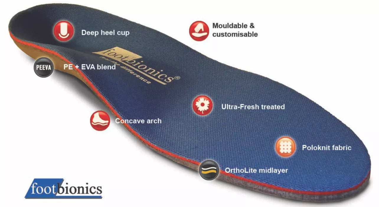 Footbionics Super Cushion Orthotics (Comfort)