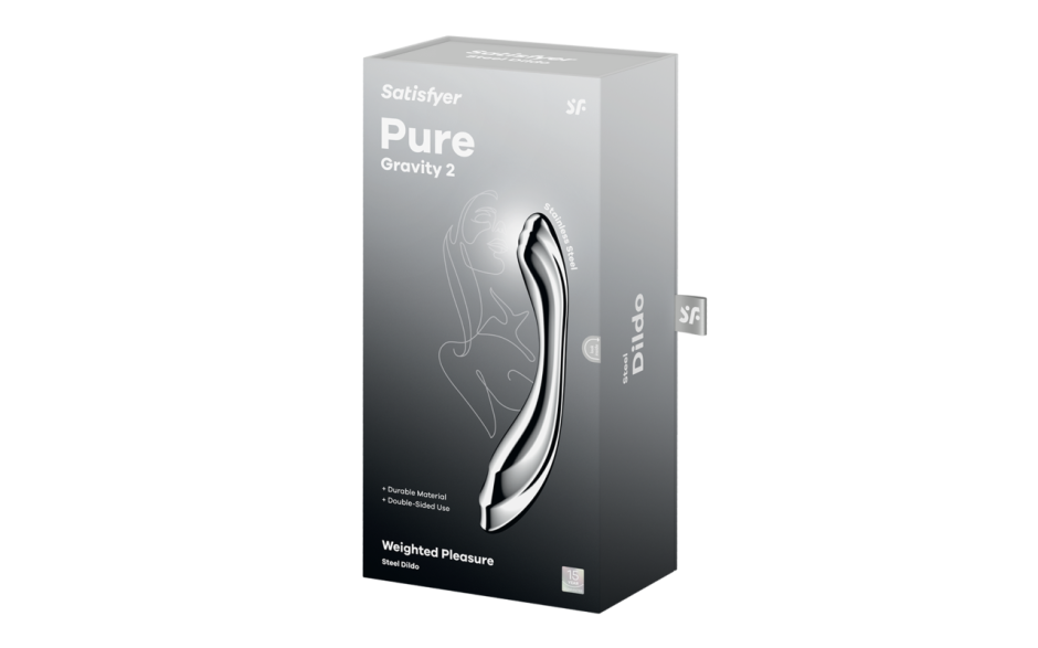 Satisfyer Pure Gravity 2 Metal Dildo
