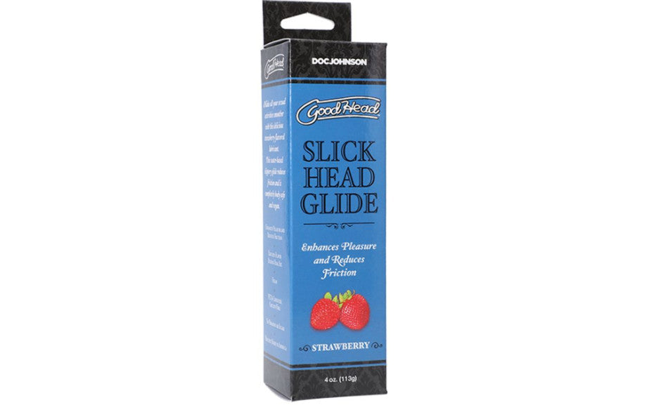 GoodHead Slick Head Glide Strawberry 4 oz/113g