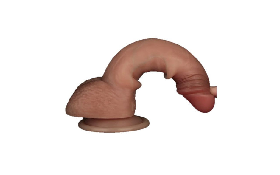 Sliding Skin Pro Dual Layer Silicone Dong 7.5in