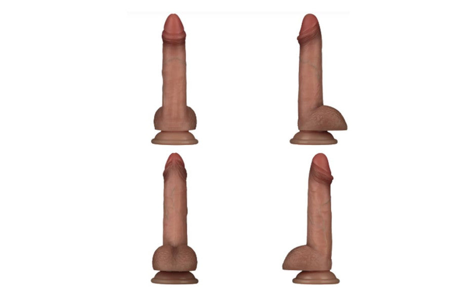 Sliding Skin Pro Dual Layer Silicone Dong 7.5in