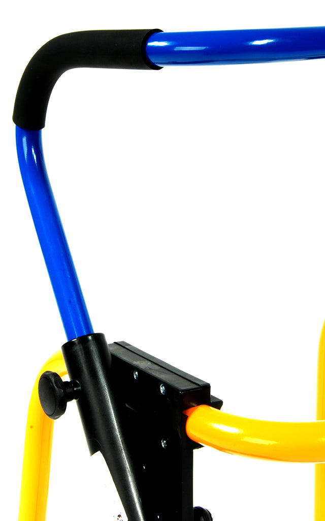 Kids Walking Frame with Rollers - Extra Small, Height Adjustable, Foldable Walker