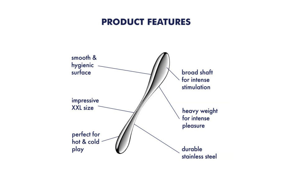 Satisfyer Star Force 3 Metal Dildo