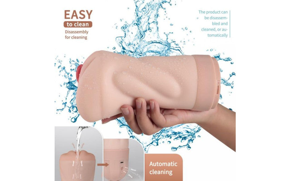 Suctroker Dual Density Vibrating Sucking Vaginal Masturbator V2.0