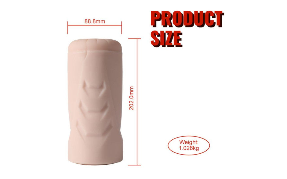 Suctroker Dual Density Vibrating Sucking Vaginal Masturbator V1