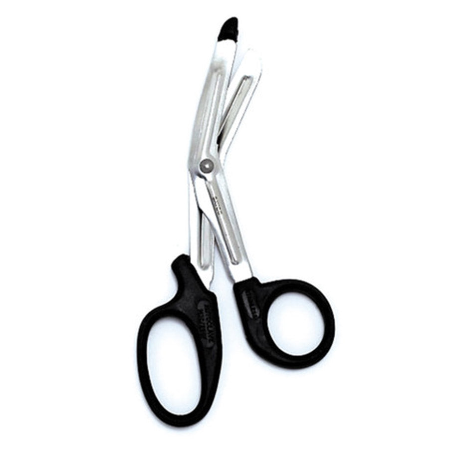 Universal Bandage Scissors with Black Tip