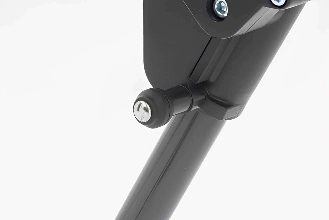 Rollator - Adjustable, Foldable Walking Frame with Non-Slip Grips, Aluminium Finish