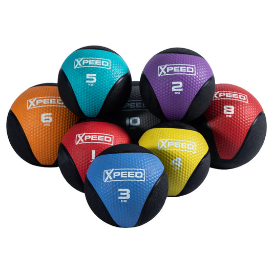 Medicine Ball - Solid Rubber Training Ball for Workouts